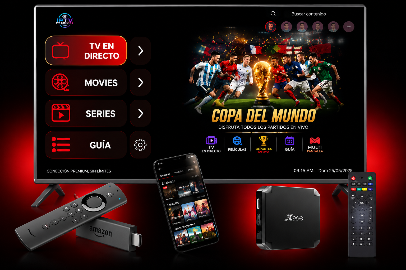 Dispositivos compatibles con la plataforma